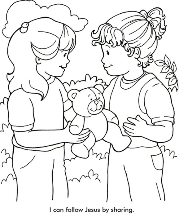 Sharing Coloring Pages