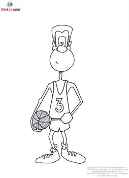 Basketball Coloring Pages