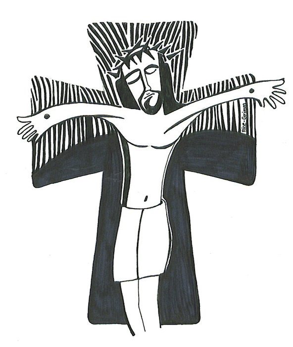 illustraion of the Jesus On Cross