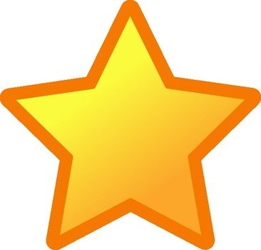 Cartoon Star Clip Art N2