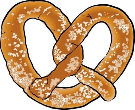Soft Pretzel Clip Art