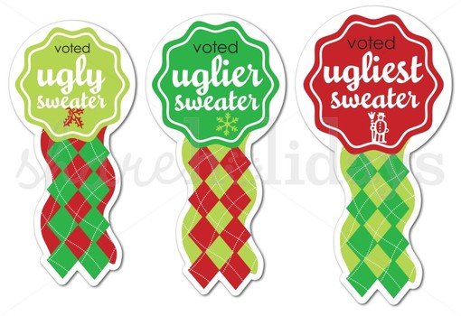 Ugly Sweater Clip Art N4