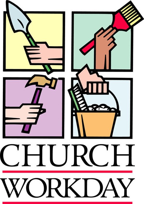Church Work Day Clip Art N2