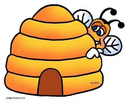 Bee Hive Clip Art