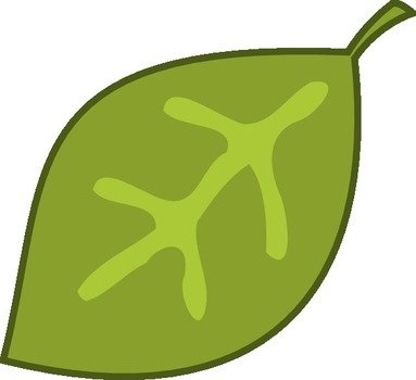 Green Leaf Clip Art N2