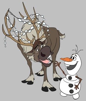 Frozen Olaf And Sven Clip Art