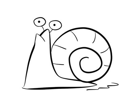 Snail Coloring Pages