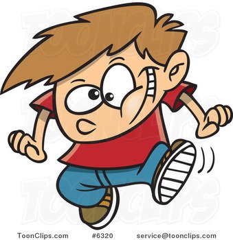 Cartoon Boy Dancing
