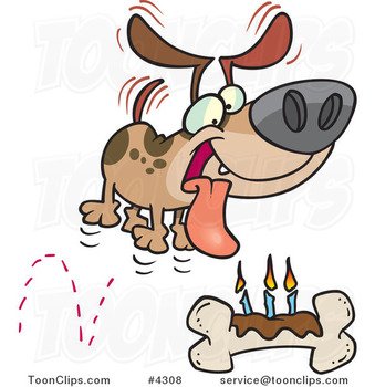 Happy Birthday Clip Art With Dogs