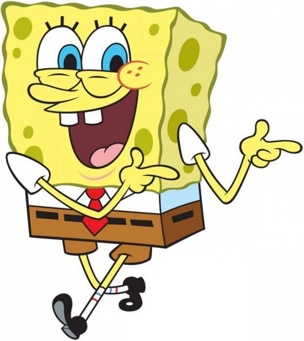 spanch bob drawing