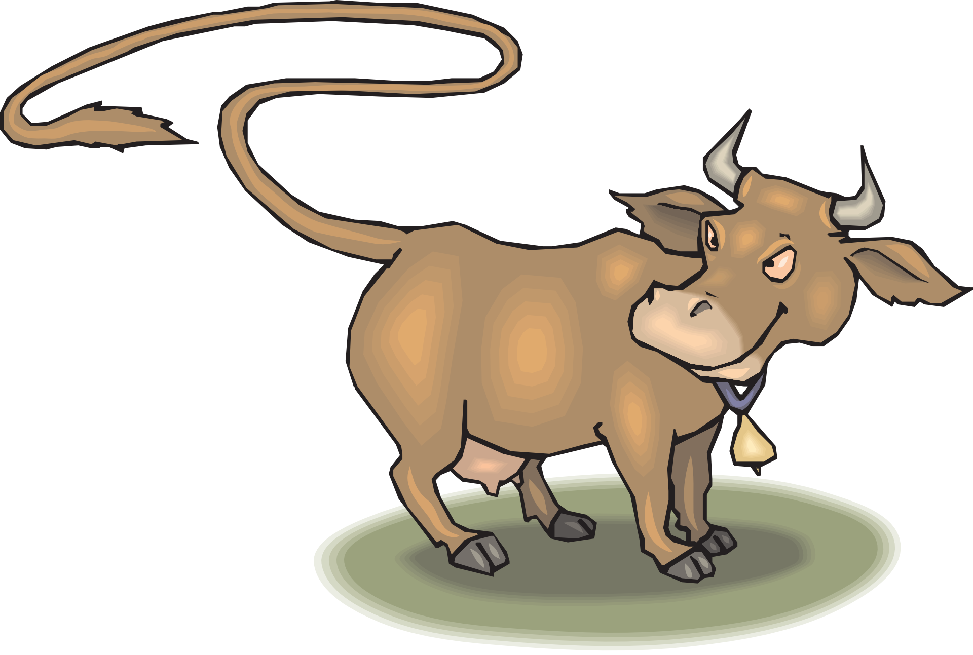 Funny Cow drawing free image download