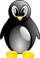 cute Penguin Linux icon