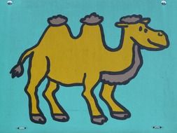 Camel Comic drawing