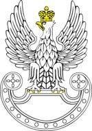 graphic image of an eagle with a crown