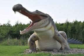 Alligator in Jurassic park