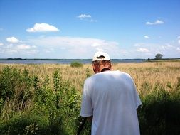 Bird Watching Poland Lake Person