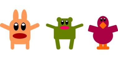 Animals Characters Toys cartoon drawing