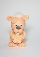 toy plastic dog