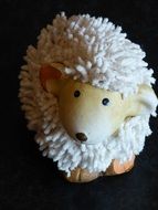 white soft toy sheep