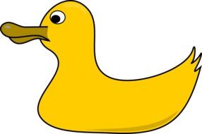 Rubber Duck toy drawong