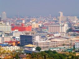 view of the city in thailand