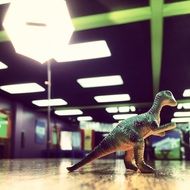 Funny dinosaur toy