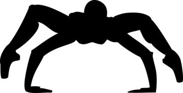 clipart of the weird silhouette