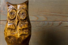 wooden owl