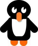 Figure Penguin cartoon drawing