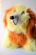soft fluffy toy dog