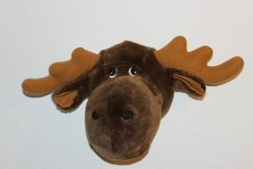 elk plush head