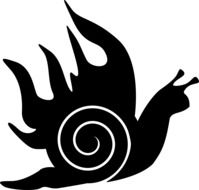 painted fire snail