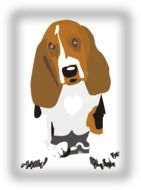 Beagle Dog drawing