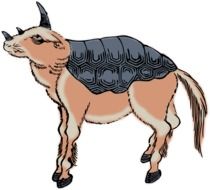 Monster creature as a clipart