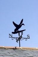 duck shaped weather vane