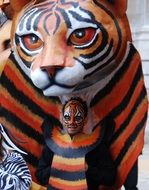 man in tiger costume