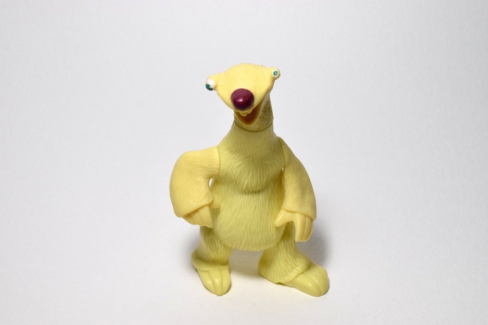 figurine from a cartoon of a ice age