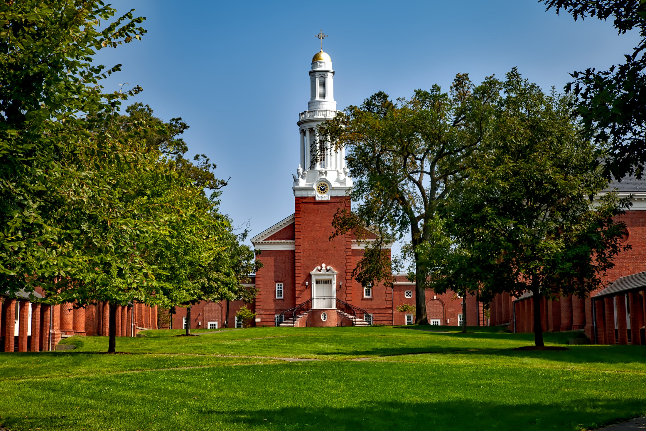 Yale University garden, new haven, marquand chapel free image download