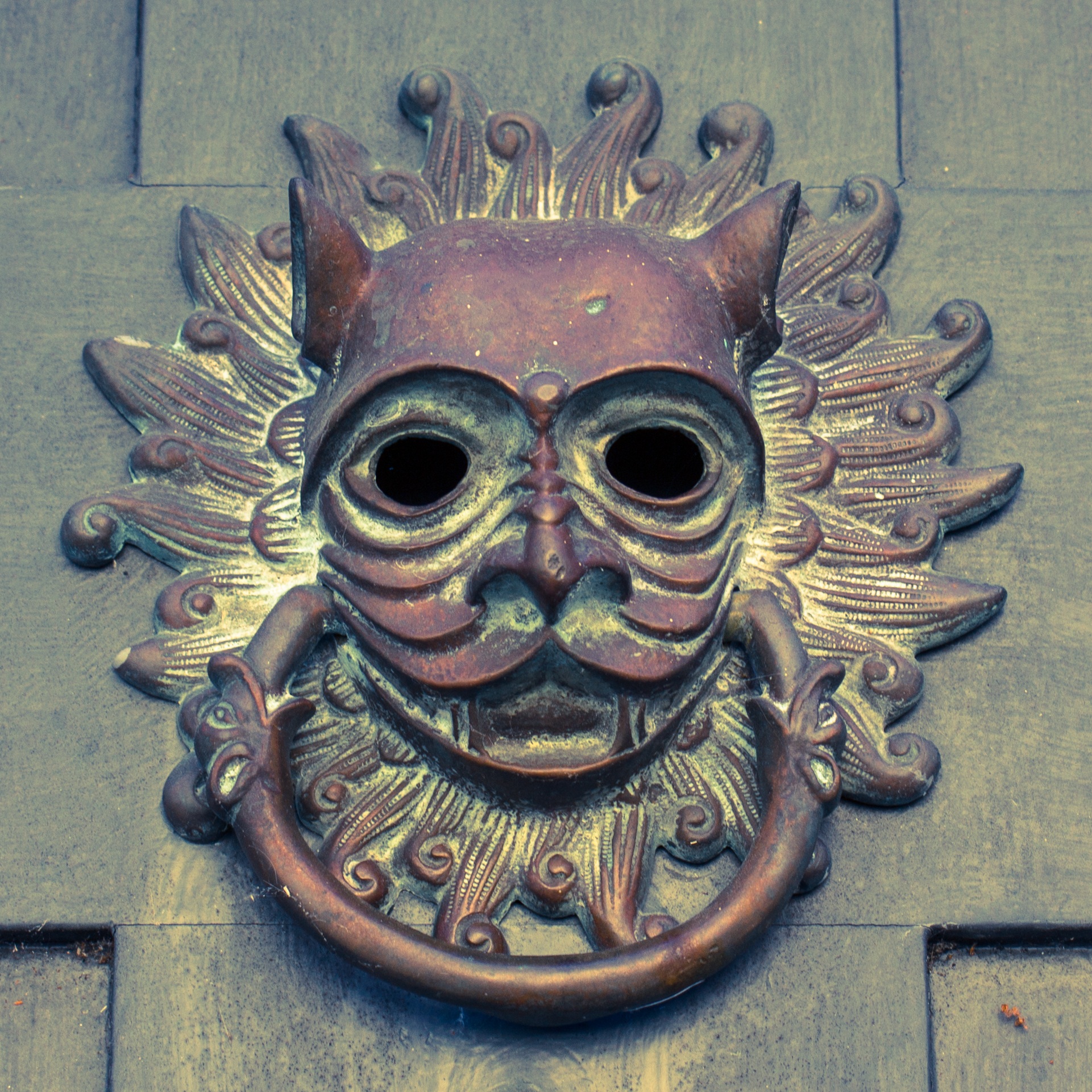 Door knocker in South Carolina free image download