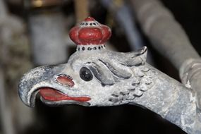 Eagle Head statue drawing