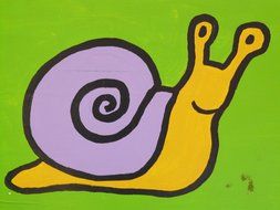 Snail Cartoon Drawing