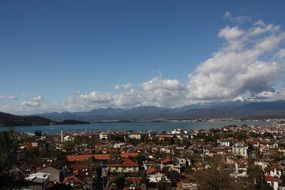 photo aerial view of Fethiye