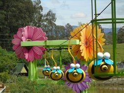 game park in bright decor