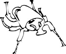 delightful Wings Insect drawing