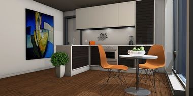 3d kitchen design