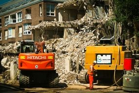 Demolition of the building