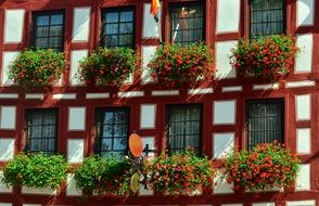timber framed building in Germany