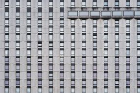 modern building facade with glass windows