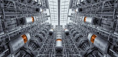futuristic Elevator Berlin