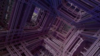 Virtual City Utopia drawinng